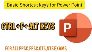 Learn MS PowerPoint keyboard shortcuts in ENGLISH | MICROSOFT PowerPoint Shortcut Keys