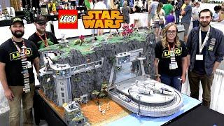 Amazing LEGO Star Wars TideBreaker Rebel Station with Full Interior!