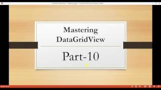 Mastering DataGridView Part-10 || How to Add Checkbox Column into DataGridView