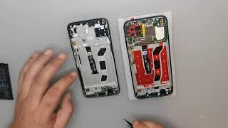 Huawei P40 Lite LCD screen with frame replacement | battery back cover replacement & disassembly