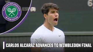 Carlos Alcaraz takes down Medvedev to advance to Wimbledon final | Wimbledon on ESPN