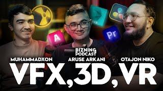 3D soha vakillari qancha pul topadi VFX talab bormi Yevropa va Osiyo media bozor narxlari podcast