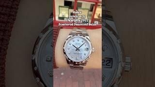Rolex Datejust 31 278344RBR UNWORN 2022 Scattered Diamond Bezel Women’s Watch