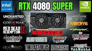 RTX 4080 super test in 25 Games 1440p