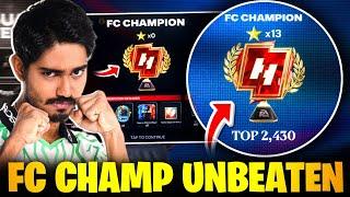 I Reached Fc Champion UNBEATEN - FC MOBILE