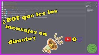  SPEECHCHAT | Configura tu bot para que lea los mensajes en tu stream