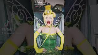 Jessica Felice 13: Tinkerbell Halloween Fit! Disney Character Makeup #Cosplay SuperFan Hype #Shorts