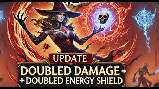 PoE2 Bonestorm Blood Mage Witch UPDATE - Doubled Damage + Doubled Energy Shield 