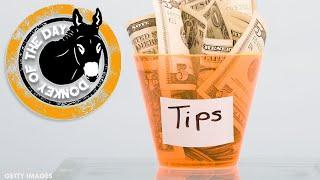 Donkey Of The Day = Non-Tippers On Delivery Apps