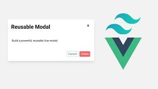 Vue Slots - Reusable Modal