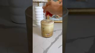 The BEST homemade pistachio latte ️