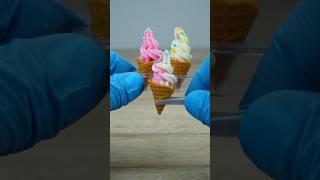 Make mini ice cream with me using a working ice cream dispenser 