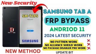 New solution Samsung Galaxy Tab A Andriod 11 Frp Bypass || SM-T295 Frp Bypass |