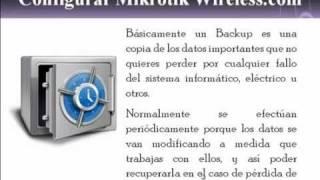 Backups y Restauración en Mikrotik de una forma muy Fácil..mp4