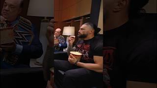 Acknowledge Roman Reigns' favorite arena snack 