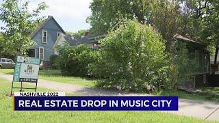 Real Estate drop in Nashville, TN