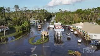 09-27-2024 Steinhatchee, FL - Hurricane Helene Aftermath Storm Surge