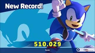 Sonic characters new record made by Zephiel810