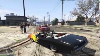 GTA V: Lowriders more like lowfliers | ft. DarthVenom