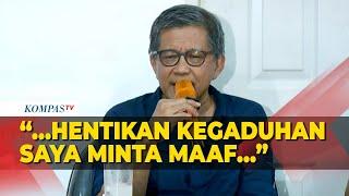 Rocky Gerung Minta Maaf Ucapannya Diduga Hina Jokowi Buat Gaduh, Sebut Ingin Hentikan Kegaduhan