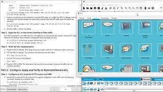 4 2 2 10 Akhfadz juan reza Packet Tracer   Configuring Extended ACLs Scenario 1