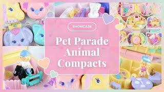 SHOWCASE Vintage Polly Pocket Pet Parade: Puppy, Kitty, Koala, Pony (1993-1994)