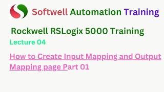 # Lecture 4 How to Create Input and Output Mapping page Part 01 | AB Rockwell RSLogix 5000 Training