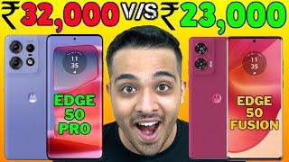 Moto Edge 50 Fusion vs Moto Edge 50 Pro | Cheaper is BETTER?