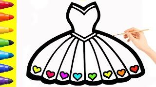 Drawing dress for kids / bolalar uchun chizilgan liboslar