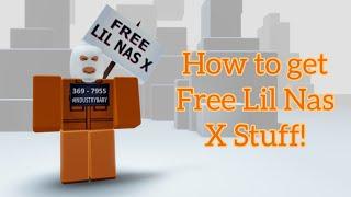 How to get Free Lil Nas X Items | Roblox