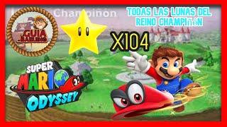 Todas las 104 Lunas del Reino champiñon/Super Mario Odyssey