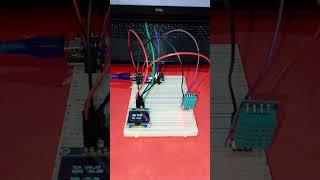 ESP32 temperature monitor system#esp32#arduino#robotics#youtubeshorts