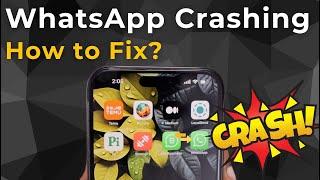 WhatsApp Keeps Crashing on iPhone  How to Fix?