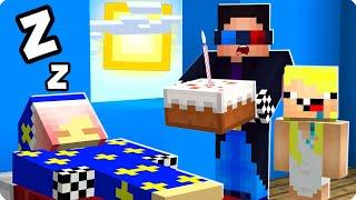 ЛЕСКА ПРОСПАЛА СВОЙ ДЕНЬ РОЖДЕНИЯ В МАЙНКРАФТ! ШЕДИ И НУБИК ТРОЛЛИНГ MINECRAFT