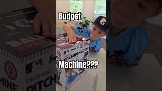 Battery️ Pitching Machine on a Budget – What Could Possibly Go Wrong? ‍️ #baseball #baseballlife