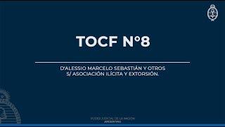 TOCF N°8 - Causa D'Alessio