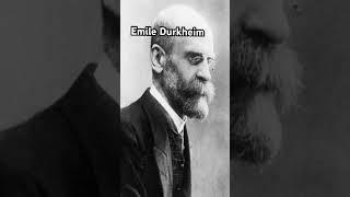 Who was Emile Durkheim? What did Emile Durkheim do? Who founded Sociology? #durkheim #sociology