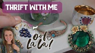 My MOST Stressful Thrifting Trip EVER in Small Town Minnesota! | Shop with Me for Reselling Jewelry