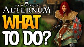 WHAT TO DO AFTER LEVEL 65 IN NEW WORLD AETERNUM