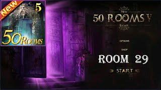 New 50 Rooms Escape V   level 29 walkthrough.