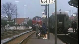 Bahnhof Preetz im Frühjahr 1975