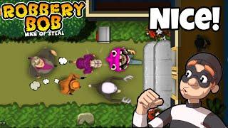 Robbery Bob - Use Super Hag, Alien, Chompzilla vs All Police Ep 3