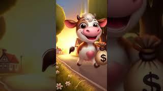 "Cow's Colorful Collar Shop at the Airport – A Moo-ving Business Story!"