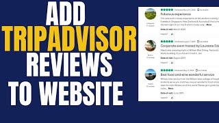 How To Add TripAdvisor Reviews To WORDPRESS Website