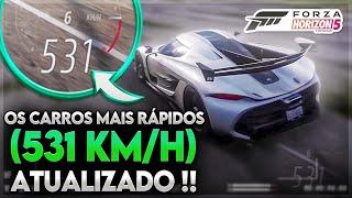 OS CARROS MAIS RÁPIDOS DO FORZA HORIZON 5 #Shorts