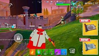 Samsung S23 Ultra 60 FPS Fortnite Mobile Gameplay *22 Elims Dub!, 0% 3D Res, Lag Fixed, New Update!*