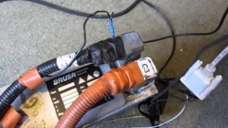 BRUSA NLG513 Battery charger first power up and use of ChargeStar software