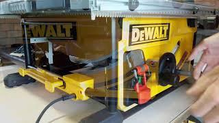 DeWALT DWE7492 / Project / доработка / table saw /