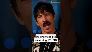 Anthony ADMITS that he has made mistakes in the past  #anthonykiedis #rhcp #shorts