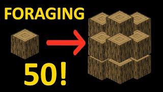 How I got Foraging 50 in a week... (Hypixel Skyblock)